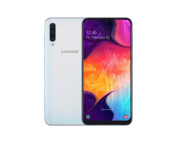 SAMSUNG Galaxy A50 Biały - 485361 - zdjęcie 1